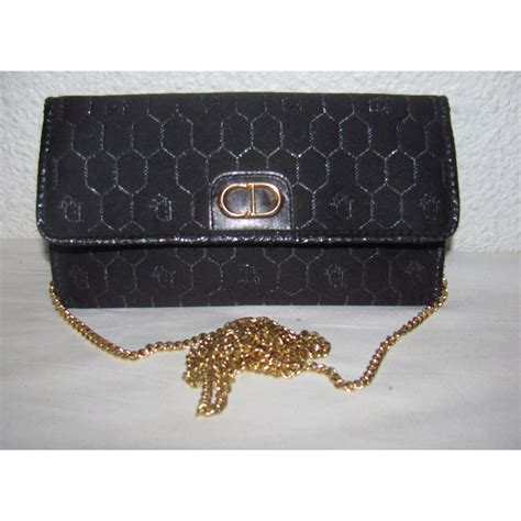 black Christian Dior Clutch bags for Women .